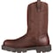 Georgia Boot Men's Waterproof Wellington Work Boot, 8 M, Steel Toe, 11 in H, Brown, G111 G111 - alternate 6